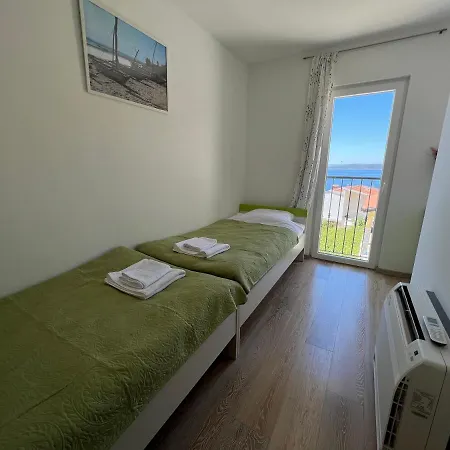 Apartament Sunny Z Oblednym Widokiem Na Morze Baška Voda Extérieur photo